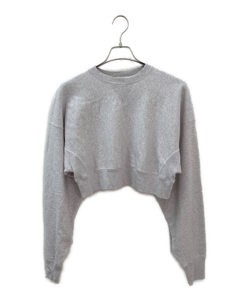 TODAYFUL（トゥデイフル）TODAYFUL (トゥデイフル) Cropped Sweat Pullover グレー サイズ:Freeの古着・服飾アイテム