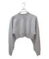 TODAYFUL（トゥデイフル）の古着「Cropped Sweat Pullover」｜グレー