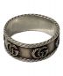 GUCCI (グッチ) Double G Ring（ダブルG リング） シルバー サイズ:23号：25000円