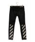 OFFWHITE (オフホワイト) Diag Logo Skinny Jeans ブラック サイズ:30：18000円