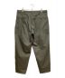 Y's for men (ワイズフォーメン) POLYESTER/COTTON TWILL PANTS WITH SIDE POCKET (ポリエステルコットンツイルパンツウィズサイドポケット) カーキ サイズ:3：27000円