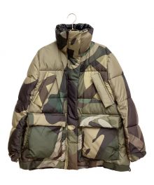 sacai×KAWS（サカイ×カウズ）の古着「Padded Blouson(パテッドブルゾン)」｜グリーン