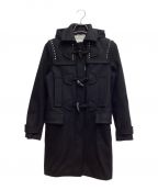 VALENTINO GARAVANIヴァレンティノ・ガラヴァーニ）の古着「Rock studded duffle coat（ロックスタッズダッフルコート）」｜ブラック