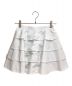 LOUIS VUITTON (ルイ ヴィトン) Tiered skirt（ティアードスカート） ホワイト サイズ:34：70000円