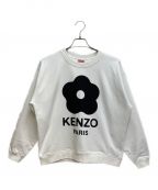 KENZOケンゾー）の古着「Boke Flower 2.0' sweatshirt（ボークフラワー2.0スウェットシャツ）」｜ホワイト