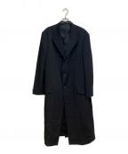 Yohji Yamamoto pour hommeヨウジヤマモト プールオム）の古着「23SS GABARDINE W-DOUBLE BODY PEAKED JKA（ギャバジンダブルボディピークドジャケット）」｜ブラック