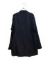 Yohji Yamamoto pour homme (ヨウジヤマモト プールオム) GABARDINE I-LAPEL BUTTON 5PK JKT(ラペル釦5PKJK) ブラック サイズ:3：90000円