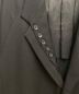 中古・古着 Yohji Yamamoto pour homme (ヨウジヤマモト プールオム) GABARDINE I-LAPEL BUTTON 5PK JKT(ラペル釦5PKJK) ブラック サイズ:3：90000円