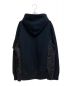 sacai (サカイ) Sponge Sweat x Nylon Twill Hoodie（スポンジスウェット×ナイロンツイルフーディー） ブラック サイズ:3：45000円