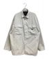 PRADA（プラダ）の古着「Pinwale corduroy overshirt (ピンウェール コードュロイ オーバーシャツ)」｜グレー