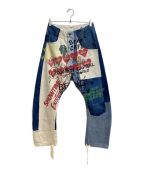 Vivienne Westwood RED LABEL×LEVI'Sヴィヴィアンウエストウッドレッドレーベル×リーバイス）の古着「BANANA JEANS (バナナジーンズ)」｜ブルー