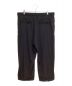 GROUND Y (グラウンドワイ) 24SS POLYESTER/TRIACETATE CREPE de CHINE BALLOON PANTS (ポリエステル/トリアセテートクレープデシンバルーンパンツ) ブラック サイズ:3：30000円