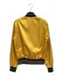 Saint Laurent Paris (サンローランパリ) SATIN VARSITY JACKET（サテンバーシティジャケット） イエロー×ブラック サイズ:44：55000円