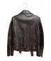 Saint Laurent Paris (サンローランパリ) Classic Motorcycle Jacket（クラシックモーターサイクルジャケット） ブラック サイズ:38：140000円