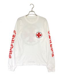 CHROME HEARTS（クロムハーツ）の古着「Hollywood Plus Cross T-Shirt」｜ホワイト