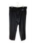 REGULATION Yohji Yamamoto (レギュレーションヨウジヤマモト) Wool gabardine lace pants（ウールギャバジン紐パンツ） ブラック サイズ:3：22000円