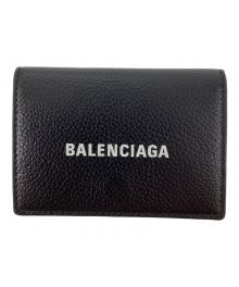 BALENCIAGA（バレンシアガ）の古着「Cash Mini Wallet（キャッシュミニウォレット）」｜ブラック