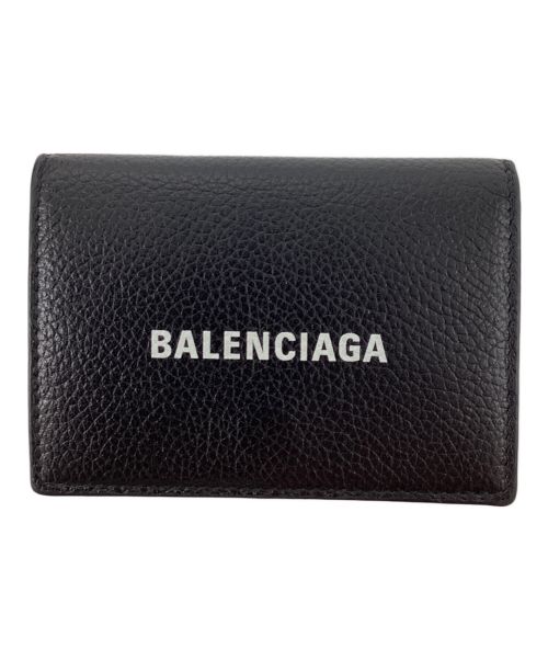 BALENCIAGA（バレンシアガ）BALENCIAGA (バレンシアガ) Cash Mini Wallet（キャッシュミニウォレット） ブラックの古着・服飾アイテム