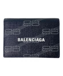 BALENCIAGA（バレンシアガ）の古着「Cash Mini Wallet（キャッシュミニウォレット）」｜ブラック