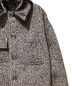 中古・古着 PRADA (プラダ) 24FW Wool blend jacket（ウールブレンドジャケット） ブラック×ホワイト サイズ:M：260000円