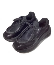 PRADA（プラダ）の古着「system sneaker（システムスニーカー）」｜ブラック