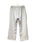 ALEXANDER WANG (アレキサンダーワン) Logo Embossed Straight Track Pants（ロゴエンボスストレートトラックパンツ） ライトグレー サイズ:M：35000円