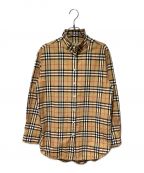 BURBERRYバーバリー）の古着「novachecｋshirt（ノバチェックシャツ）」｜ブラウン