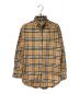 BURBERRY（バーバリー）の古着「novachecｋshirt（ノバチェックシャツ）」｜ブラウン