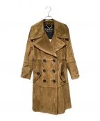 BURBERRYバーバリー）の古着「Suede Trench Coat（スエードトレンチコート）」｜ブラウン