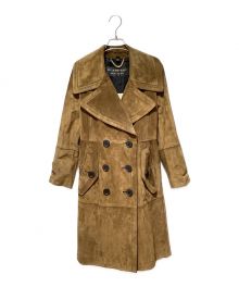 BURBERRY（バーバリー）の古着「Suede Trench Coat（スエードトレンチコート）」｜ブラウン