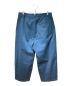 BESTIAIRE (ベスティエ) Cotton baggy slacks（コットンバギースラックス） ブルー サイズ:3：38000円