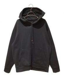 PRADA（プラダ）の古着「23SS Technical Cotton Hoodie（テクニカルコットンフーディー）」｜ブラック