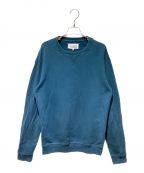 Maison Martin Margielaメゾンマルタンマルジェラ）の古着「Elbow Patch Sweatshirt（エルボーパッチスウェットシャツ）」｜グリーン