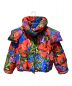 DOLCE & GABBANA（ドルチェ＆ガッバーナ）の古着「Flower Pattern Padded Jacket（フラワー総柄ジャケットパデッド）」｜レッド×ブルー