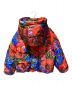 DOLCE & GABBANA (ドルチェ＆ガッバーナ) Flower Pattern Padded Jacket（フラワー総柄ジャケットパデッド） レッド×ブルー サイズ:36：40000円