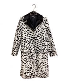 MIU MIU（ミュウミュウ）の古着「Dalmatian Chester Coat（ダルメシアンチェスターコート）」｜ホワイト