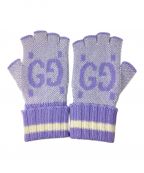 GUCCIグッチ）の古着「GG Cashmere Glove（GGカシミヤグローブ）」｜パープル