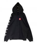 RAF SIMONSラフシモンズ）の古着「Teenage Dreams Oversized Hoodie」｜ブラック