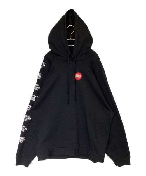 RAF SIMONS（ラフシモンズ）RAF SIMONS (ラフシモンズ) Teenage Dreams Oversized Hoodie ブラック サイズ:Sの古着・服飾アイテム