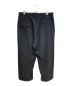 Yohji Yamamoto pour homme (ヨウジヤマモト プールオム) ARMY GABARDINE TUCK PANTS ブラック サイズ:SIZE 3：30000円