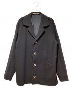 Yohji Yamamoto pour hommeヨウジヤマモト プールオム）の古着「05AW Wool Tailored Jacket（ウールテーラードジャケット）」｜ブラック