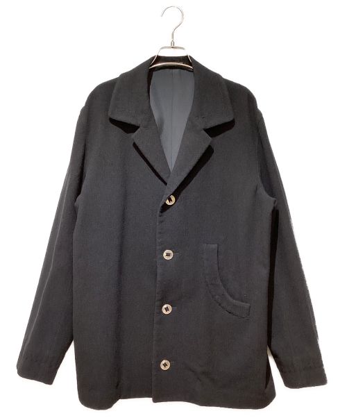 Yohji Yamamoto pour homme（ヨウジヤマモト プールオム）Yohji Yamamoto pour homme (ヨウジヤマモト プールオム) 05AW Wool Tailored Jacket（ウールテーラードジャケット） ブラック サイズ:3の古着・服飾アイテム