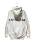 BALENCIAGA (バレンシアガ) バックロゴフーディ ホワイト サイズ:XS：36000円