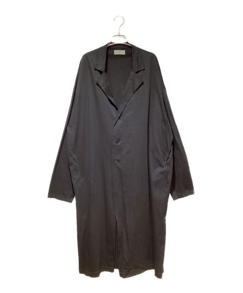 Yohji Yamamoto pour homme（ヨウジヤマモト プールオム）Yohji Yamamoto pour homme (ヨウジヤマモト プールオム) 14SS 天竺ロングジャケット/コート ブラック サイズ:3の古着・服飾アイテム