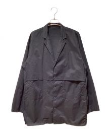 Yohji Yamamoto pour homme（ヨウジヤマモト プールオム）の古着「切替シャツジャケット」｜ブラック