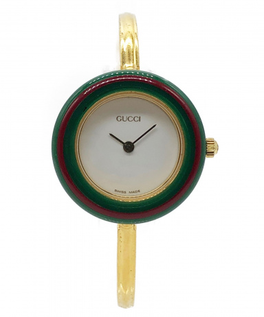 【中古・古着通販】GUCCI (グッチ) 12色チェンジベゼル ホワイト