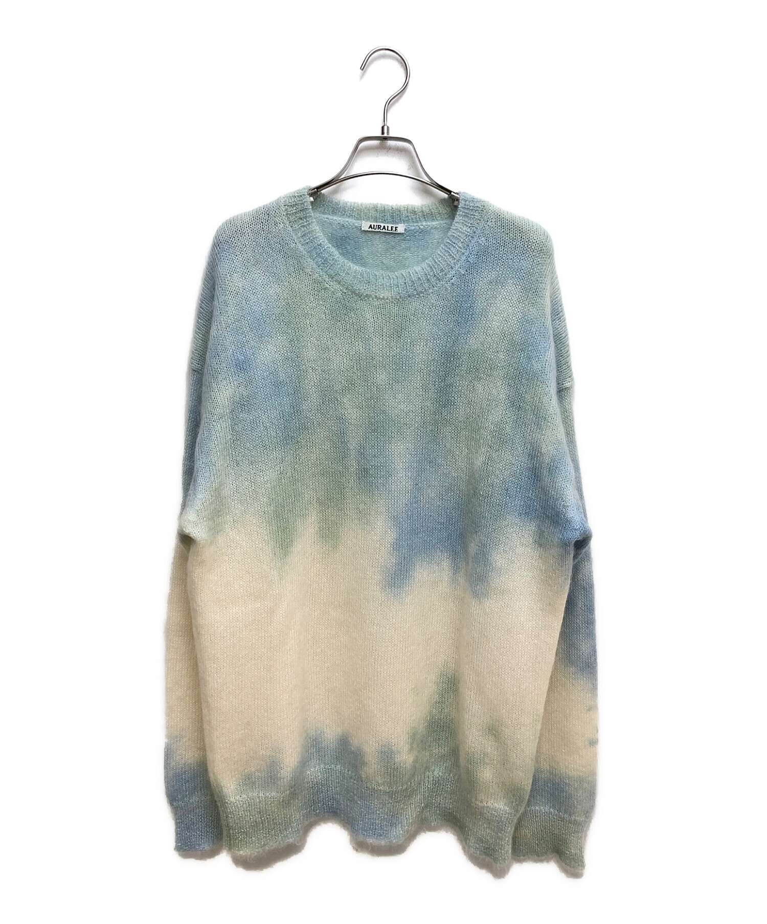 AURALEE SUPER KID MOHAIR TIE DYE KNIT | labiela.com