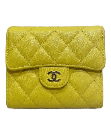 [中古]CHANEL(シャネル)のレディース 財布/小物 マトラッセコンパクトウォレット