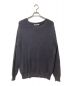 nonnative（ノンネイティブ）の古着「GARDENER SWEATER COTTON YARN VW OVERDYED」｜ブラック