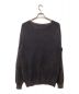 nonnative (ノンネイティブ) GARDENER SWEATER COTTON YARN VW OVERDYED ブラック サイズ:2：5000円